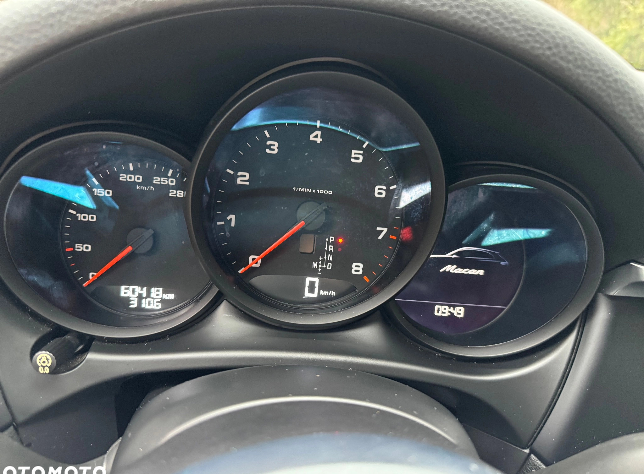 Porsche Macan cena 225000 przebieg: 60400, rok produkcji 2019 z Reda małe 191